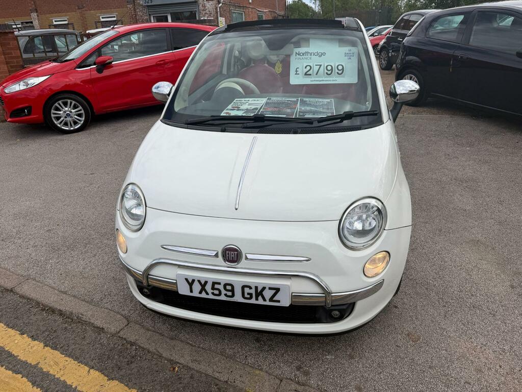 Fiat 500C Lounge White #4