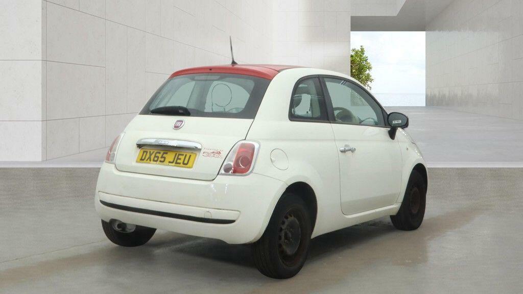 Fiat 500 Pop White #4
