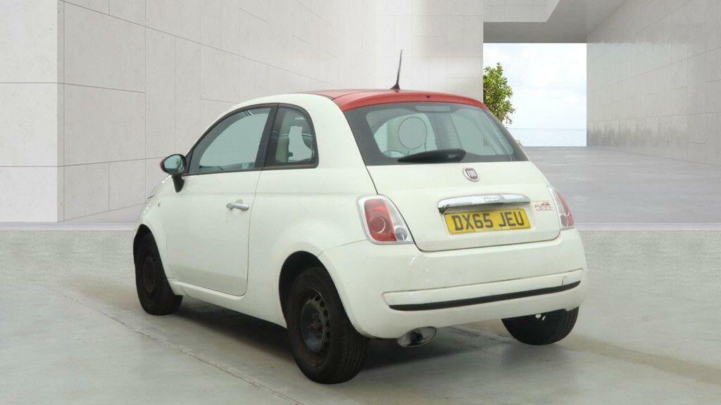 Fiat 500 Pop White #3
