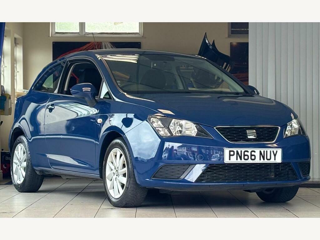 Seat Ibiza 1.0 Sol Sport Coupe Euro 6 Blue