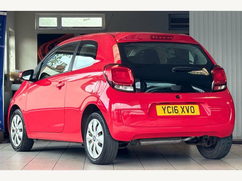 Citroen C1 1.2 Puretech Feel Euro 6 Red #4