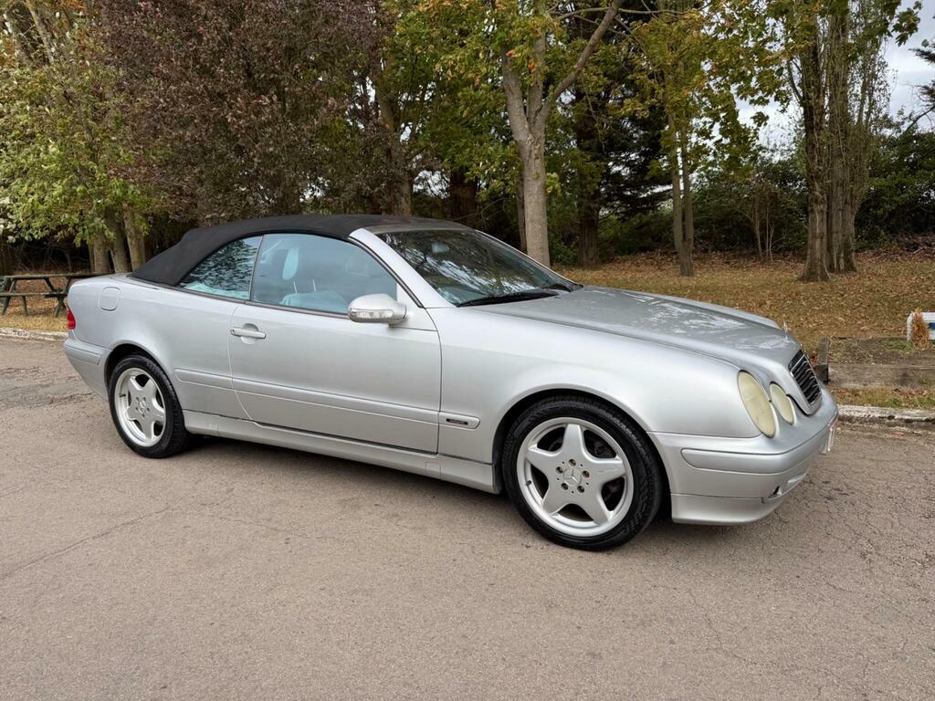 Mercedes-Benz CLK 3.2 Clk320 Avantgarde Cabriolet Silver