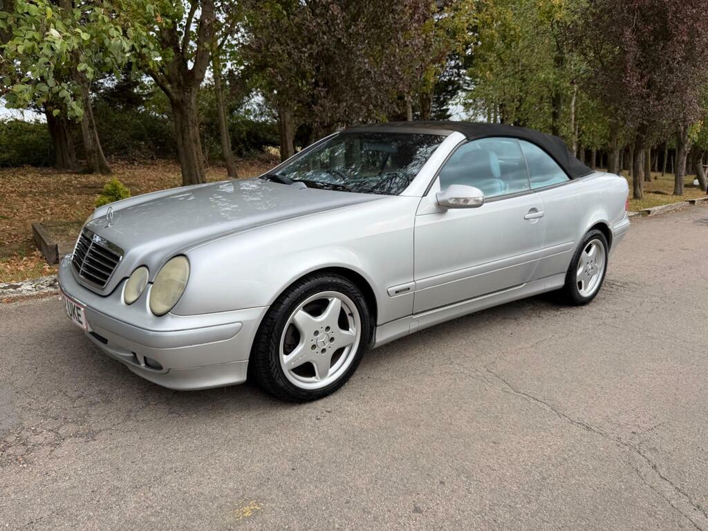 Mercedes-Benz CLK 3.2 Clk320 Avantgarde Cabriolet Silver #2