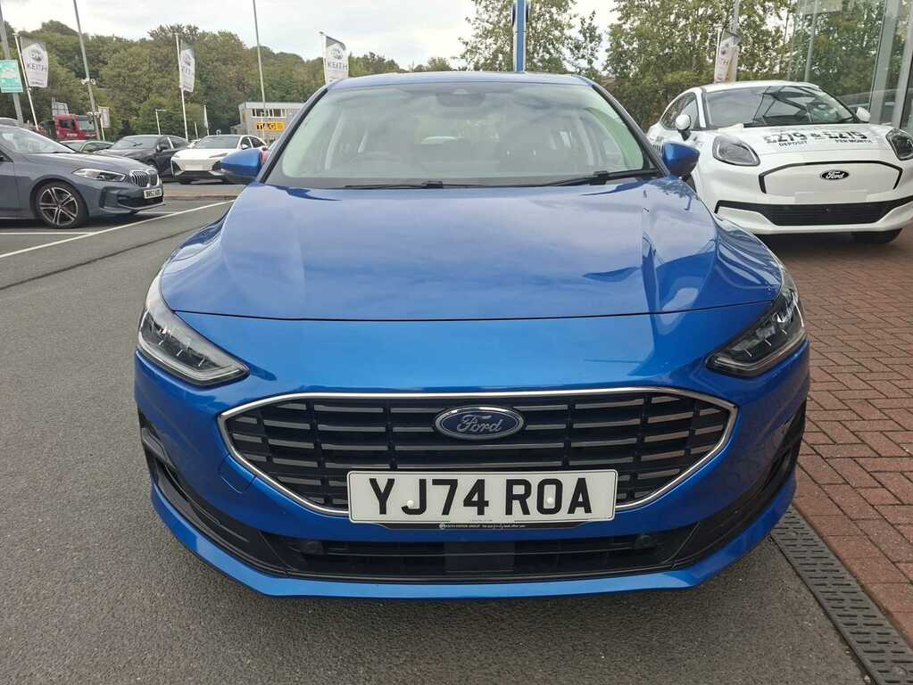 Ford Focus 1.0 Ecoboost Hybrid Mhev Titanium YJ74ROA Blue #2
