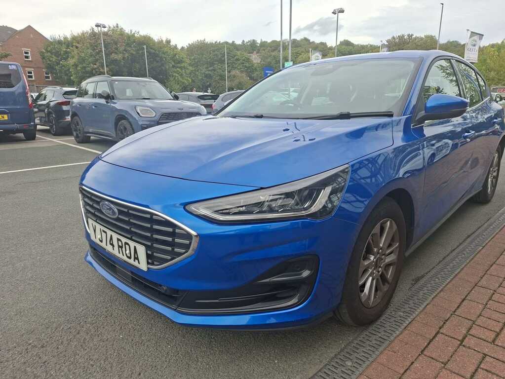 Ford Focus 1.0 Ecoboost Hybrid Mhev Titanium YJ74ROA Blue #3