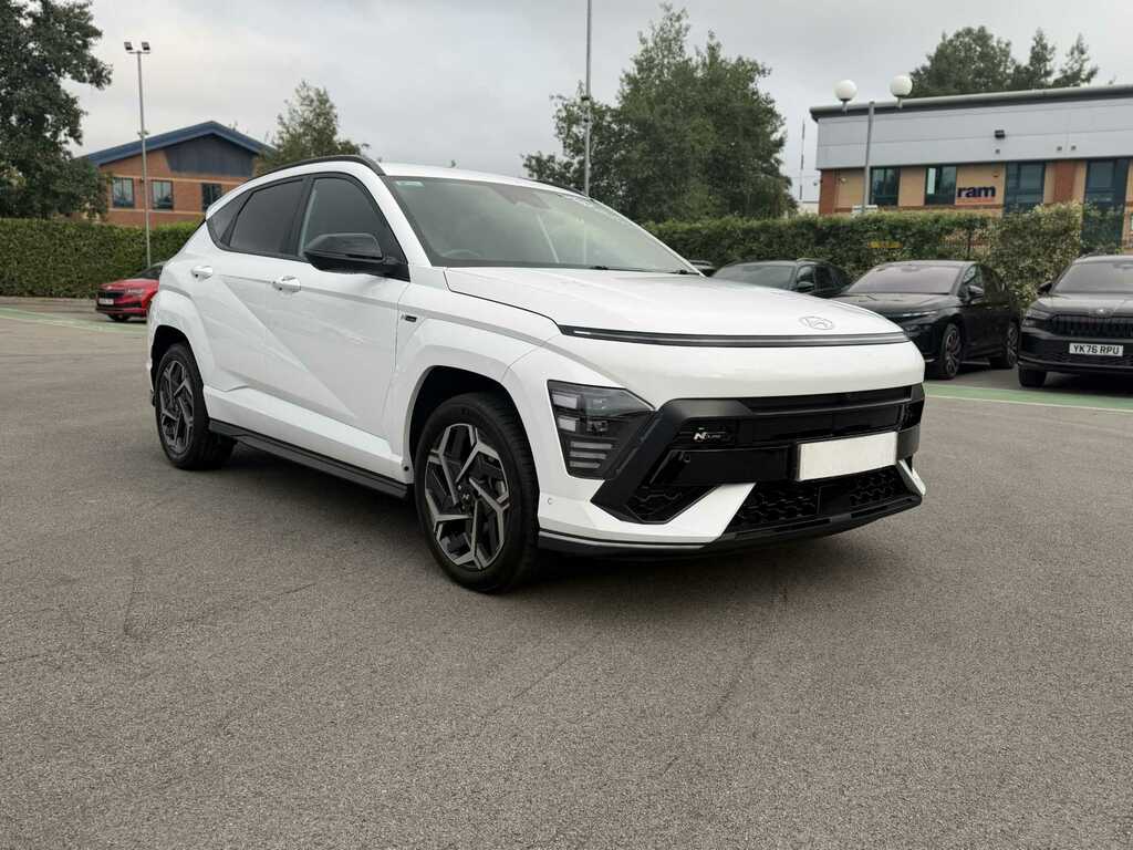 Hyundai Kona 1.6 Gdi Hybrid N Line S Dct White