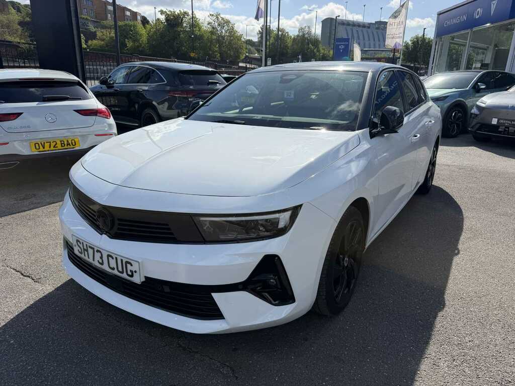 Vauxhall Astra 1.2 Turbo 130 Gs SH73CUG White #3