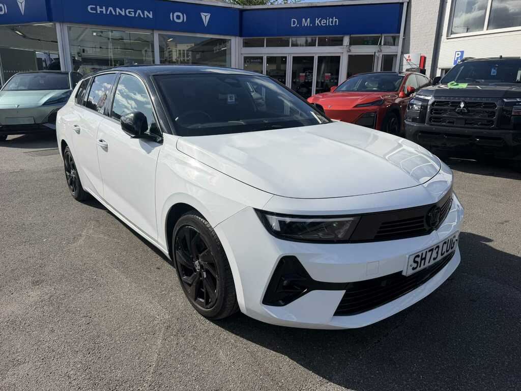 Vauxhall Astra 1.2 Turbo 130 Gs SH73CUG White