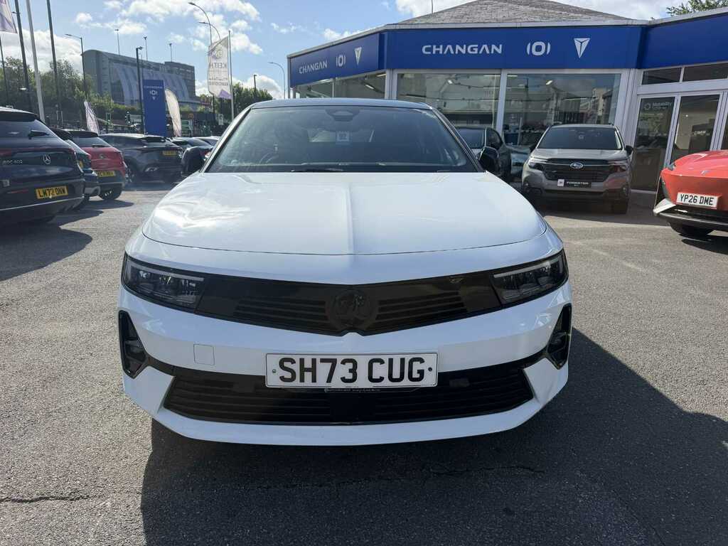Vauxhall Astra 1.2 Turbo 130 Gs SH73CUG White #2