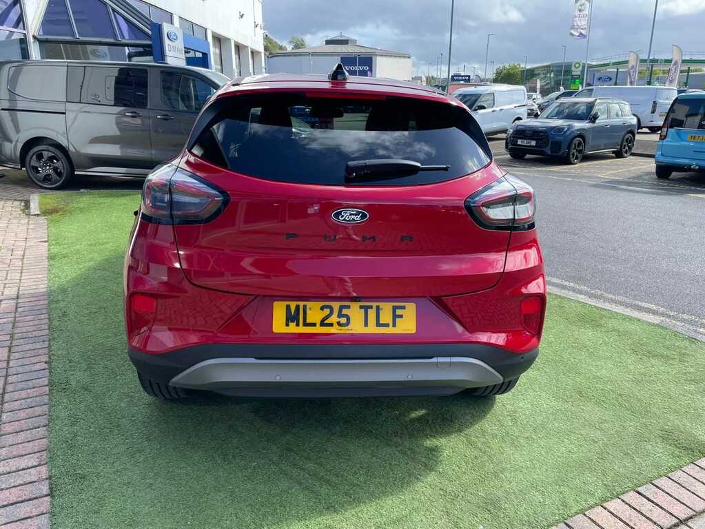 Ford Puma 1.0 Ecoboost Hybrid Mhev Titanium ML25TLF Red #4