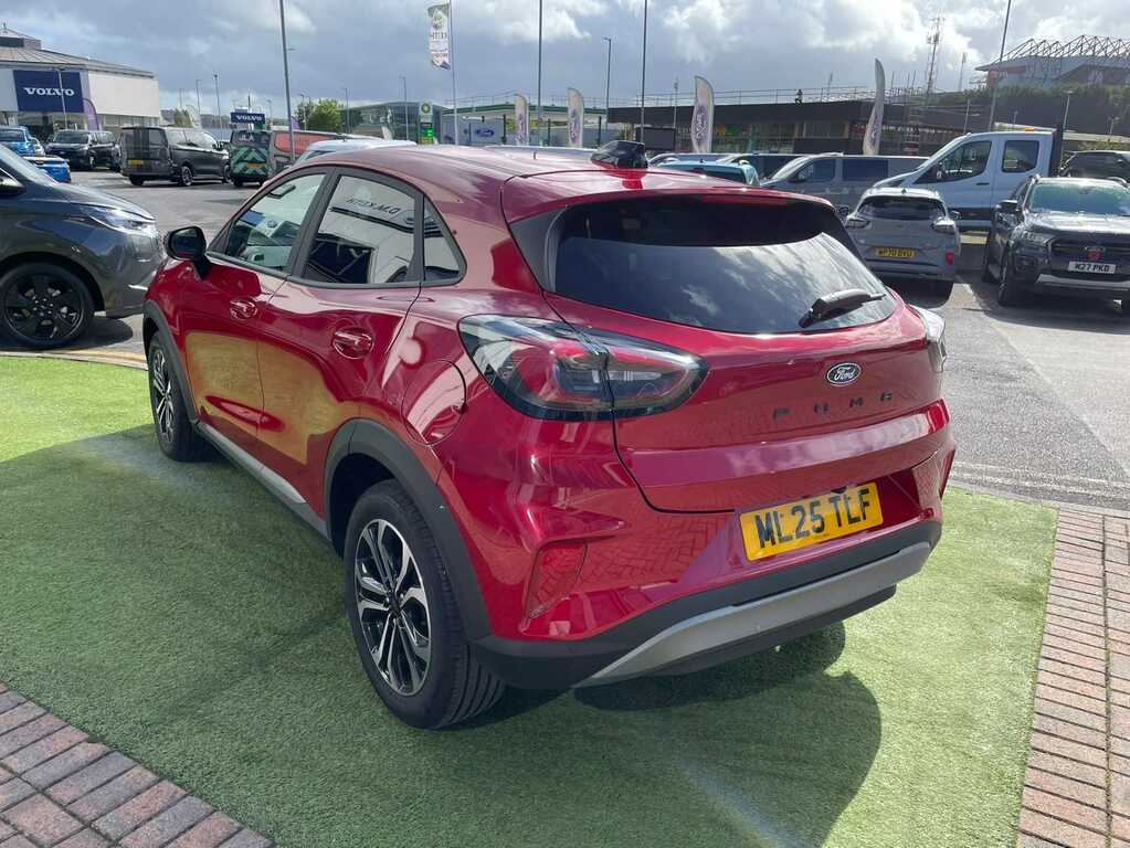 Ford Puma 1.0 Ecoboost Hybrid Mhev Titanium ML25TLF Red #3