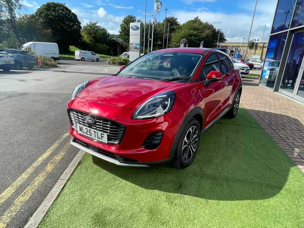 Ford Puma 1.0 Ecoboost Hybrid Mhev Titanium ML25TLF Red #2