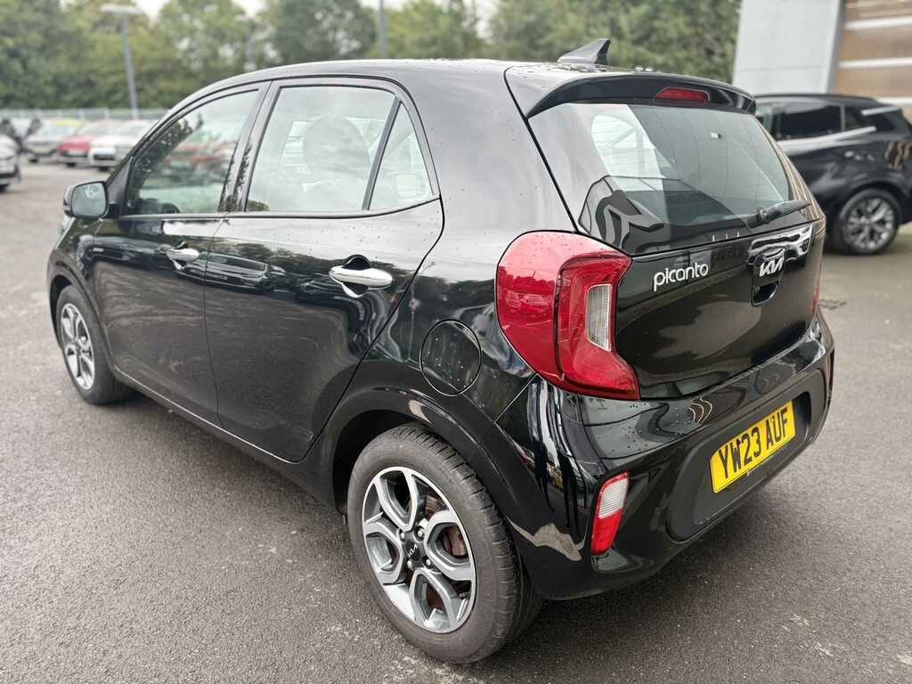 Kia Picanto 1.0 3 4 Seats YW23AUF Black #5