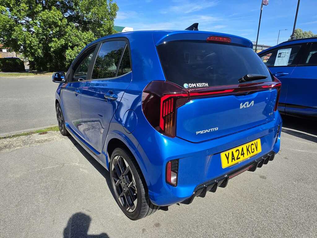 Kia Picanto 1.0 Gt-line YA24KGV Blue #5