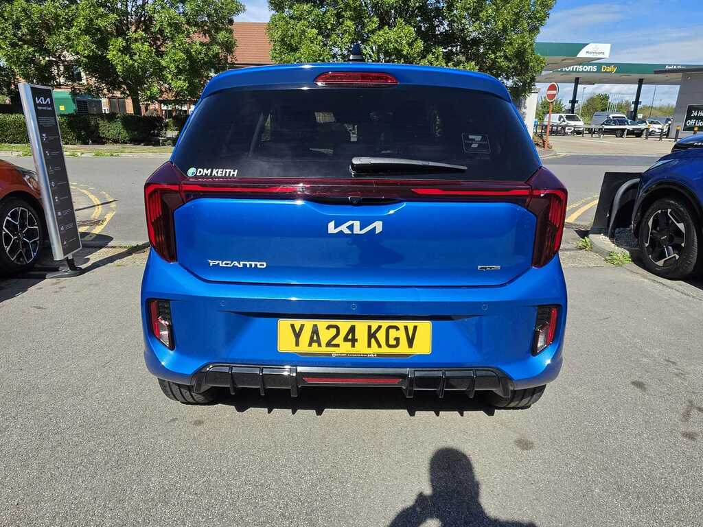 Kia Picanto 1.0 Gt-line YA24KGV Blue #4