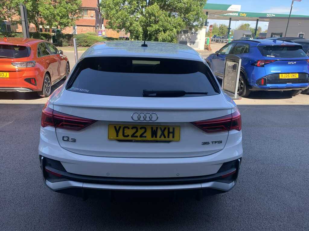 Audi Q3 35 Tfsi S Line S Tronic YC22WXH White #6