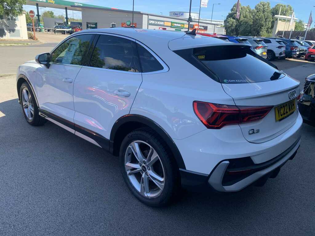 Audi Q3 35 Tfsi S Line S Tronic YC22WXH White #5