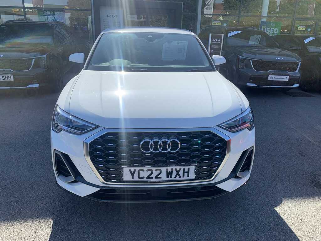 Audi Q3 35 Tfsi S Line S Tronic YC22WXH White #2