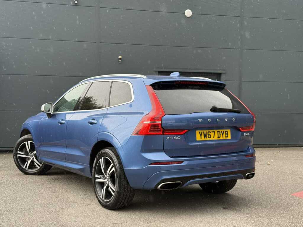Volvo XC60 R-design D4 Awd YW67DYB Blue #3