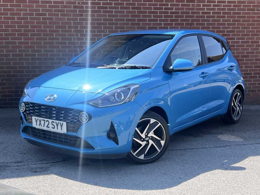 Hyundai I10 1.0 Premium Hatchback Euro 6 S Blue #3