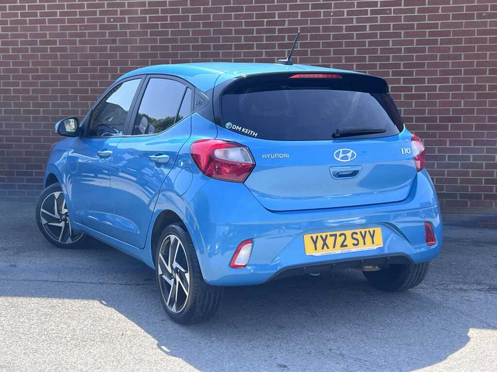 Hyundai I10 1.0 Premium Hatchback Euro 6 S Blue #4