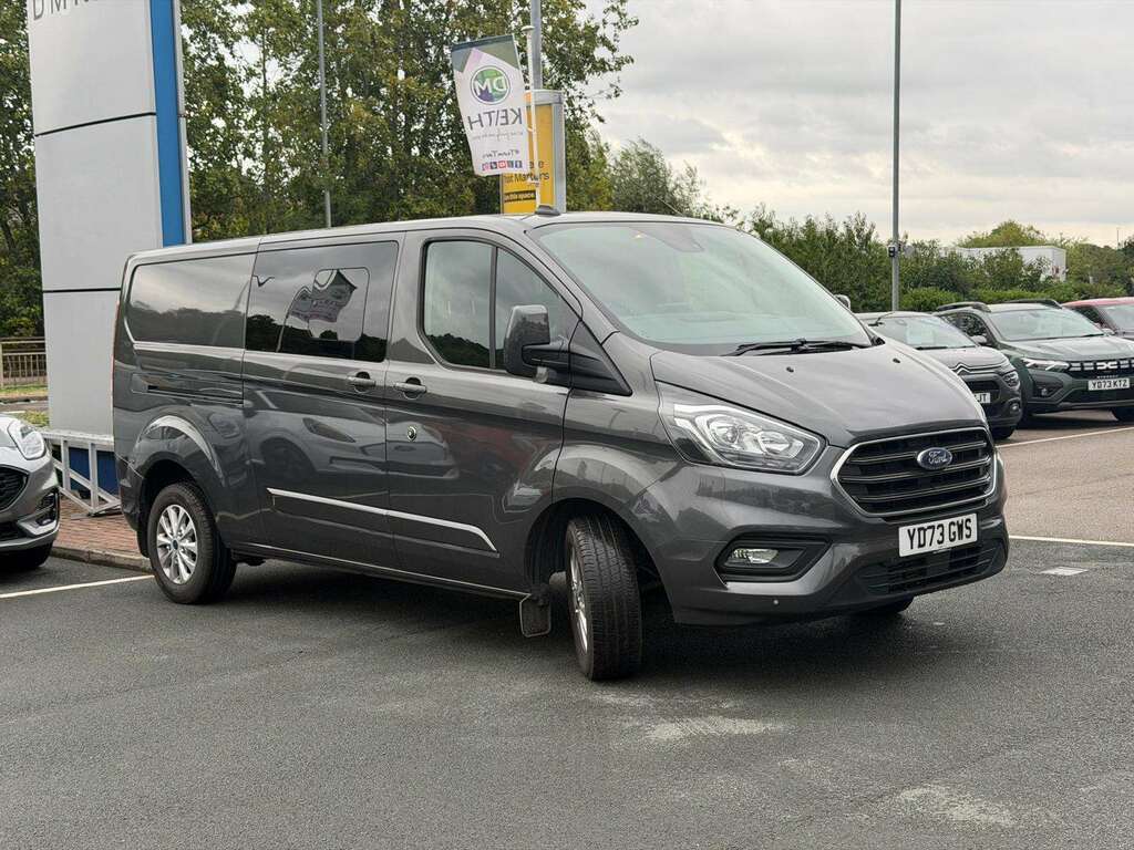 Ford Transit Custom 2.0 Ecoblue 130Ps Low Roof Dcab Limited Van Grey
