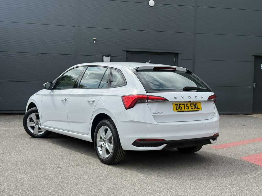 Skoda Scala 1.0 Tsi 116 Se Edition White #3