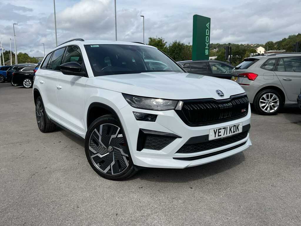 Skoda Kodiaq 2.0 Tsi 245 Vrs 4X4 Dsg 7 Seat White