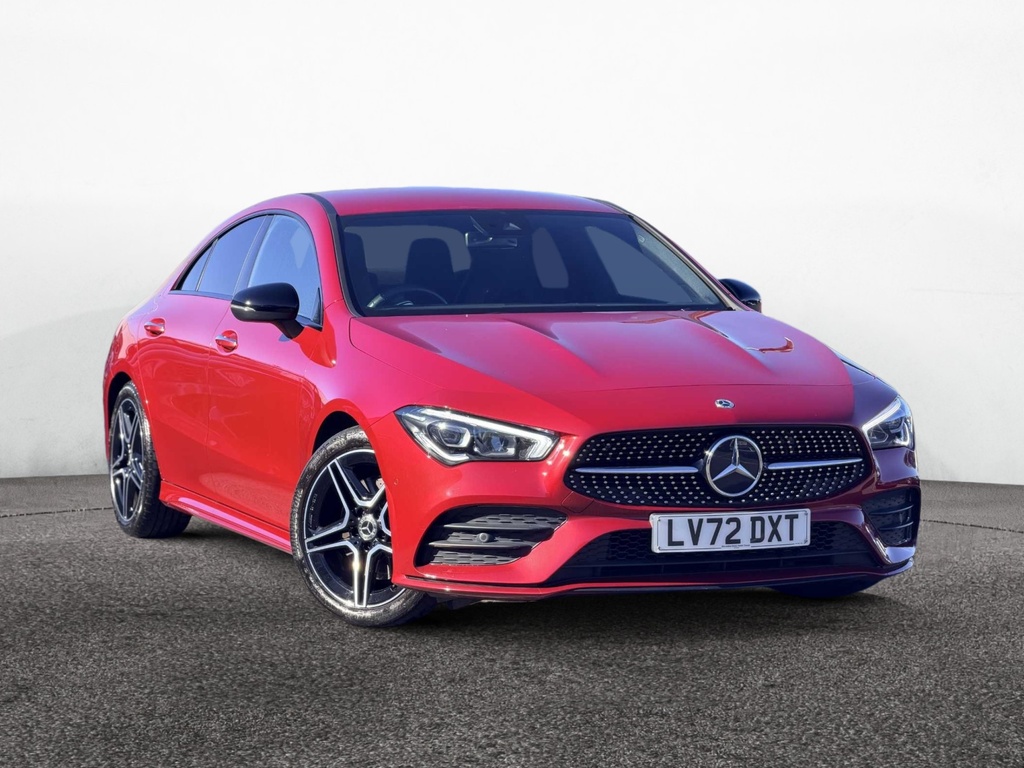 Mercedes-Benz CLA Class Cla 220D Amg Line Premium Tip Red