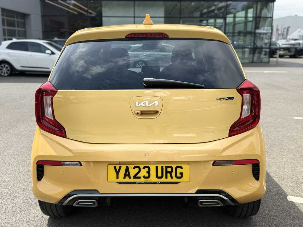 Kia Picanto 1.0T Gdi Gt-line S 4 Seats Yellow #6