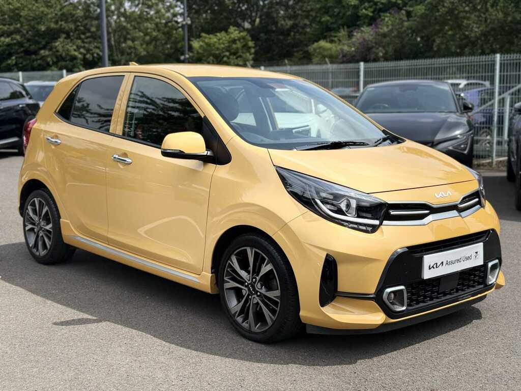 Kia Picanto 1.0T Gdi Gt-line S 4 Seats Yellow