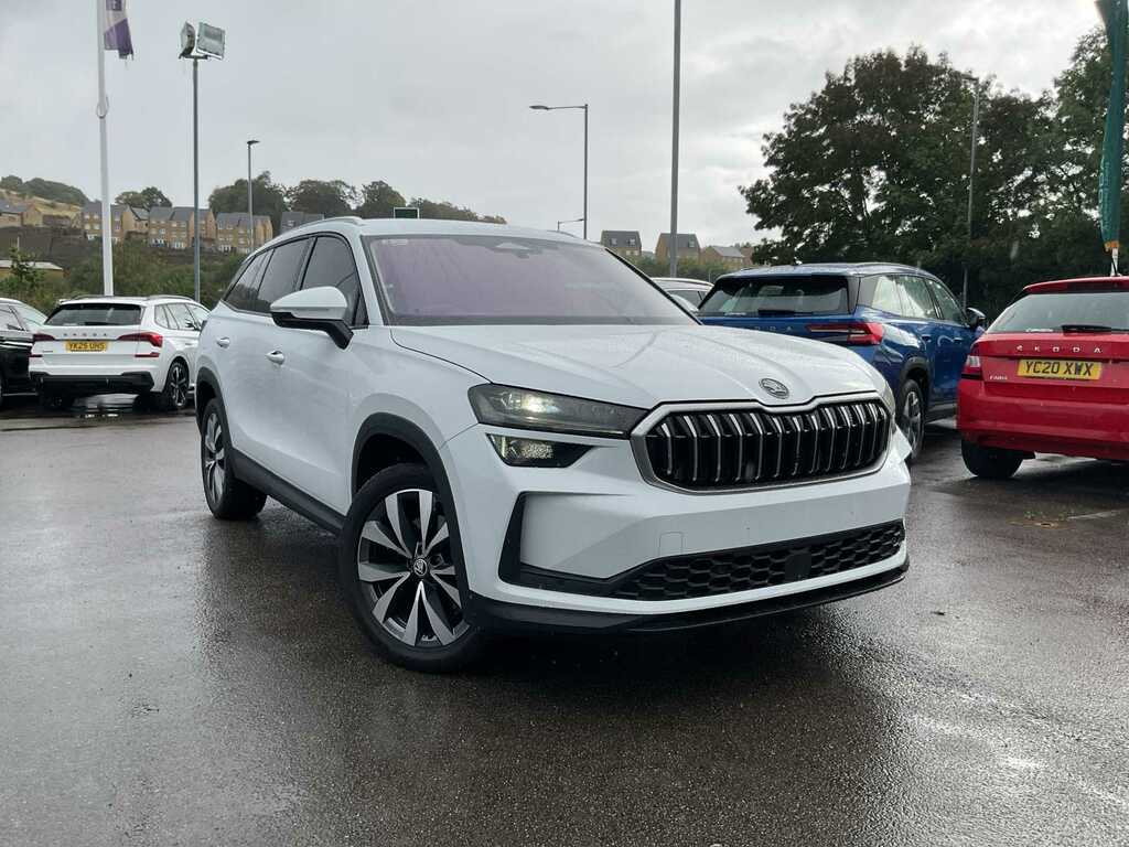 Skoda Kodiaq 2.0 Tdi 193 Se L 4X4 Dsg 7 Seat White