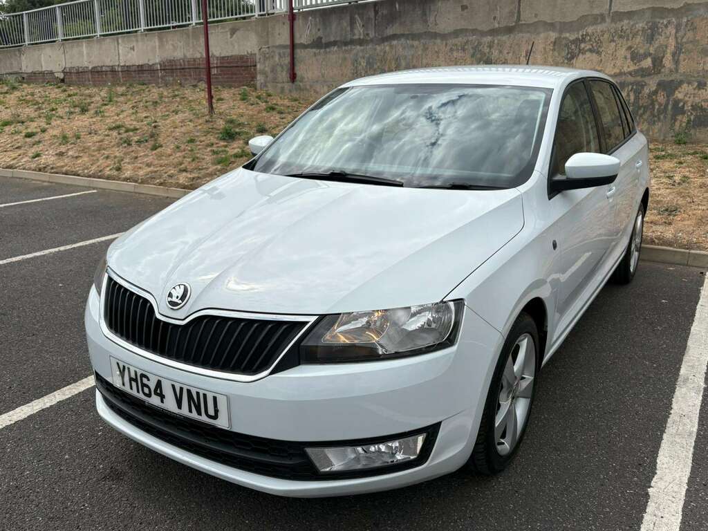 Skoda Rapid Spaceback 1.6 Spaceback Se Tdi Cr White Low Ta White #7