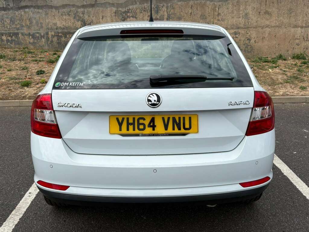 Skoda Rapid Spaceback 1.6 Spaceback Se Tdi Cr White Low Ta White #8