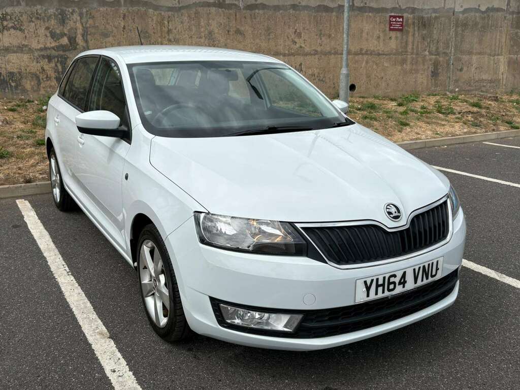 Skoda Rapid Spaceback 1.6 Spaceback Se Tdi Cr White Low Ta White #9