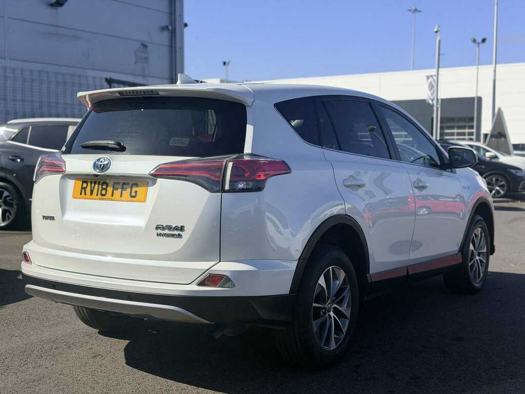 Toyota Rav 4 2.5 Vvt-i Hybrid Icon Tech Tss Cvt 2Wd White #4
