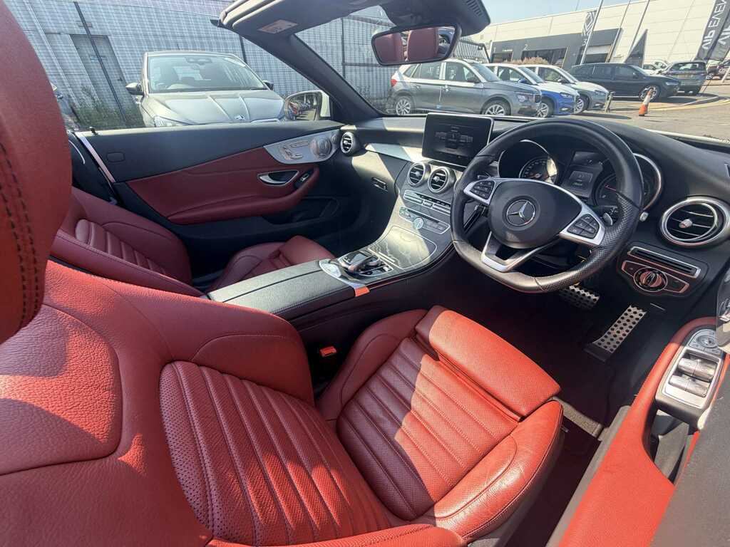 Mercedes-Benz C Class C220d Amg Line Premium Plus White #6