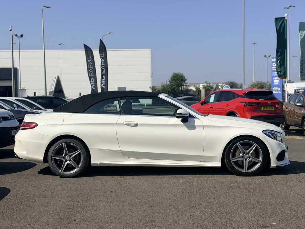 Mercedes-Benz C Class C220d Amg Line Premium Plus White #4