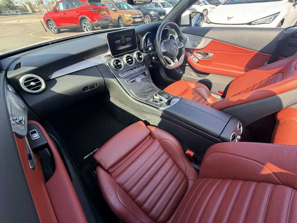 Mercedes-Benz C Class C220d Amg Line Premium Plus White #2