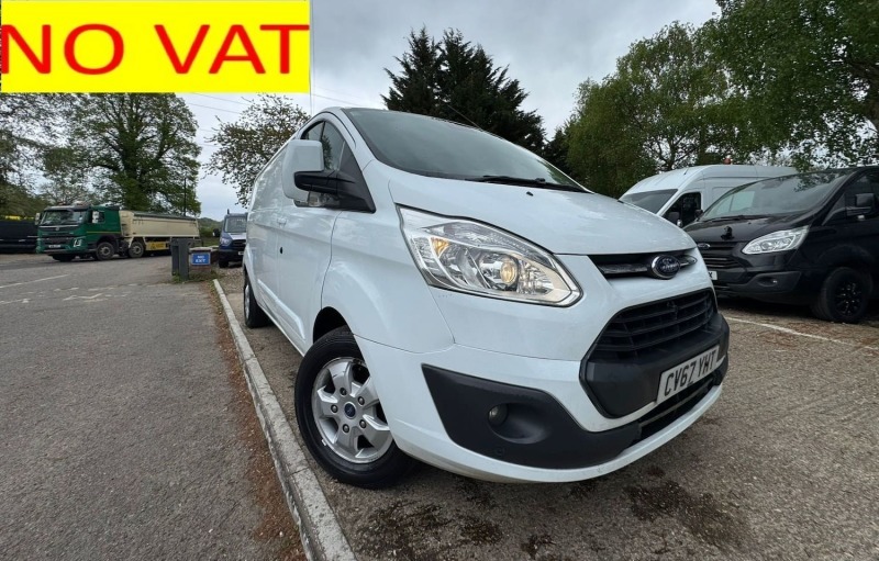 Ford Transit Custom 2.0 Tdci 290 Limited L2 Lwb No Vat - 2017 67 White