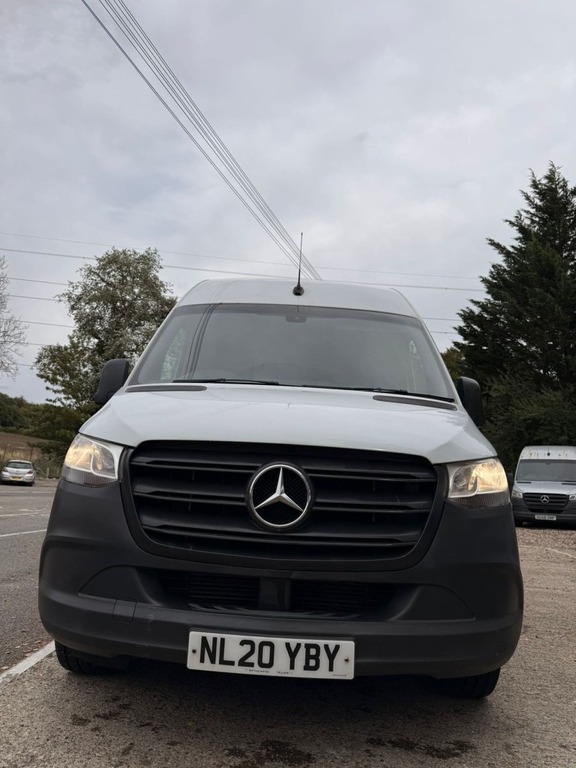 Mercedes-Benz Sprinter 2.1 314 Cdi Rwd L3 Lwb Euro 6 Very Clean Van White #4