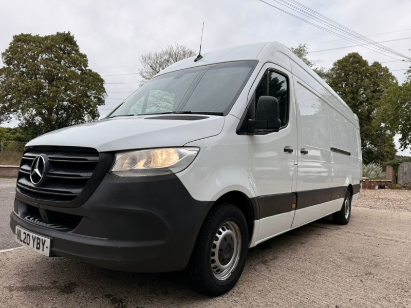 Mercedes-Benz Sprinter 2.1 314 Cdi Rwd L3 Lwb Euro 6 Very Clean Van White #5
