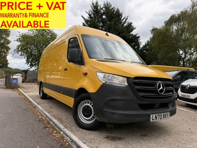 Mercedes-Benz Sprinter 2.1 314 Cdi Progressive Rwd L3 Lwb 1 Owner Yellow