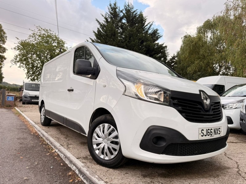 Renault Trafic 1.6 Dci 29 Business Lwb Low Mileage No Vat White #2