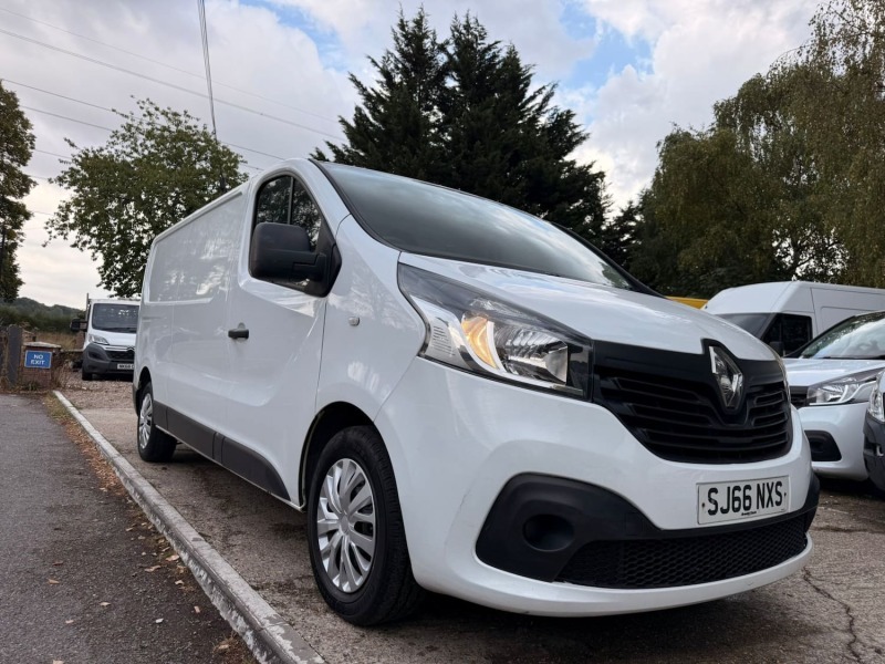 Renault Trafic 1.6 Dci 29 Business Lwb Low Mileage No Vat White #3