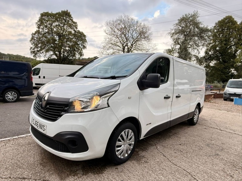 Renault Trafic 1.6 Dci 29 Business Lwb Low Mileage No Vat White #5