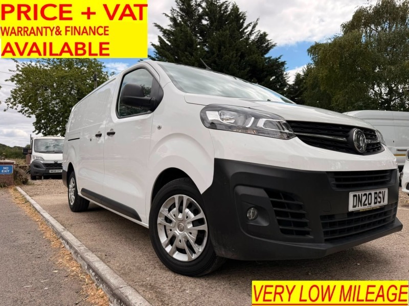 Vauxhall Vivaro 3100 2.0D 120Ps Dynamic H1 Van White