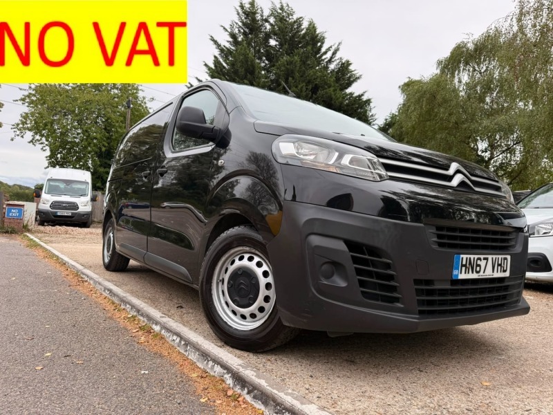 Citroen Dispatch 1.6 Bluehdi 1000 Enterprise M No Vat Black