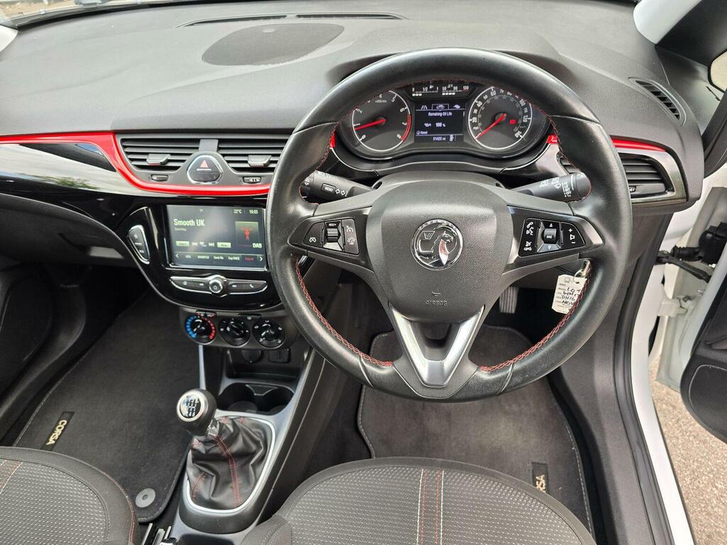 Vauxhall Corsa Hatchback 1.0I Turbo Ecoflex Sri Euro 6 Ss White #3
