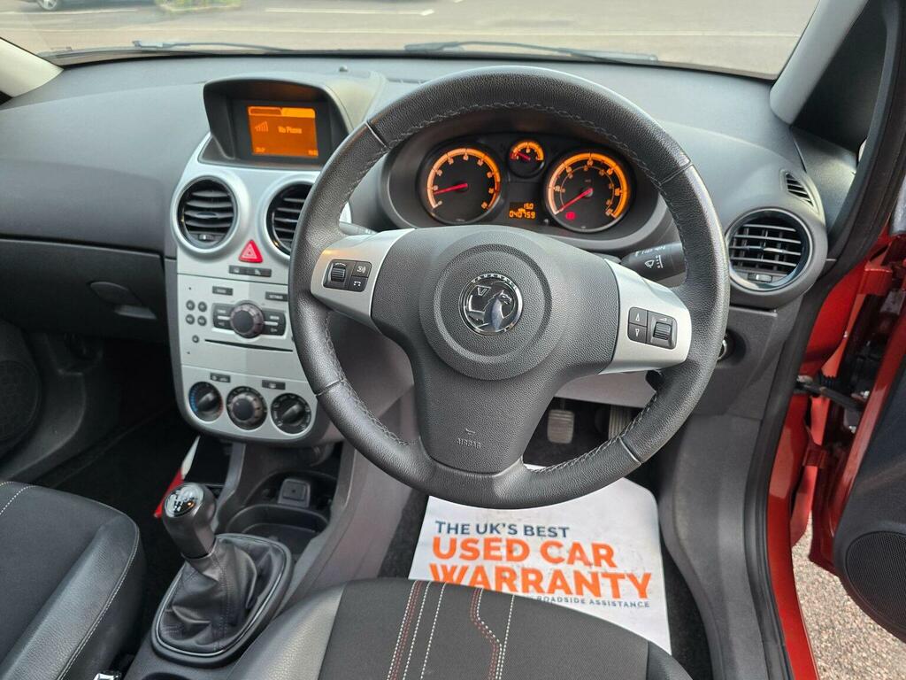 Vauxhall Corsa Hatchback 1.2 16V Active Euro 5 Ac 201362 Orange #3